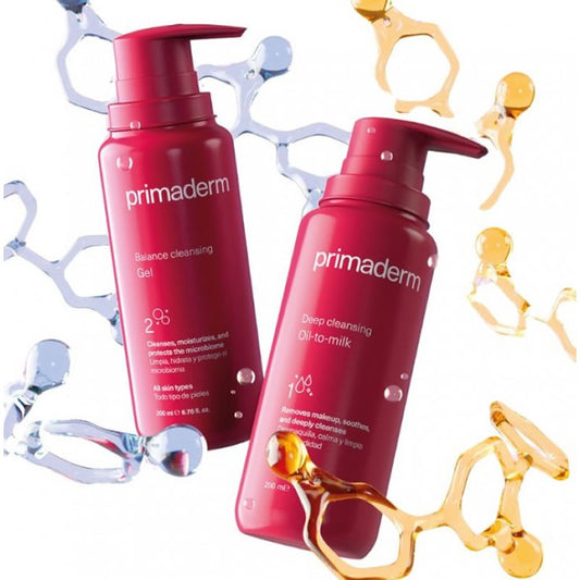 Primaderm Double Cleansing Pack Oil + Gel (Gift) 200 ml Jag Couture London - New York
