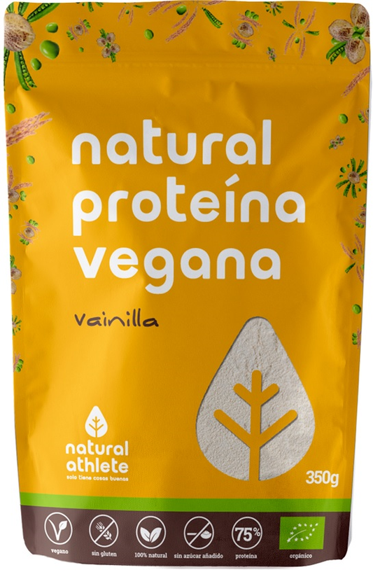 Natural Athlete Proteina Vegana Vainilla Bio 350g
