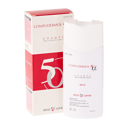 Complidermol 5 Alpha Anti-Hair Loss Shampoo 200ml - Jag Couture London - New York