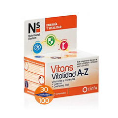 Ns Vitans Vitality A-Z 30 Tablets Jag Couture London - New York