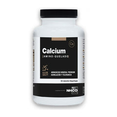 Nhco - Calcium - Amino Chelated Calcium - 84 Capsules Jag Couture London - New York