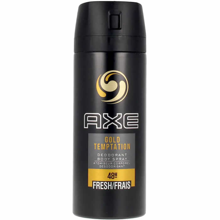 Axe Gold Temptation 48h Deodorant Spray 150ml Jag Couture London - New York