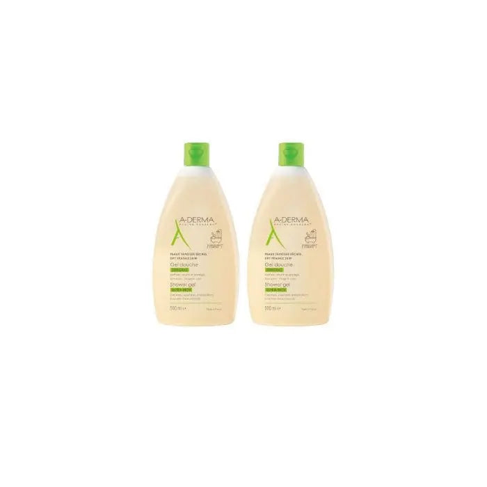 Jag Couture London - New York A-Derma Shower Gel Dry And Sensitive Skin 2x500ml