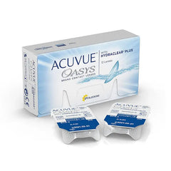 Acuvue Oasys Hydraclear Contact Lenses Replacement 2 Weeks -2.25 BC/8.4 12 Units Jag Couture London - New York
