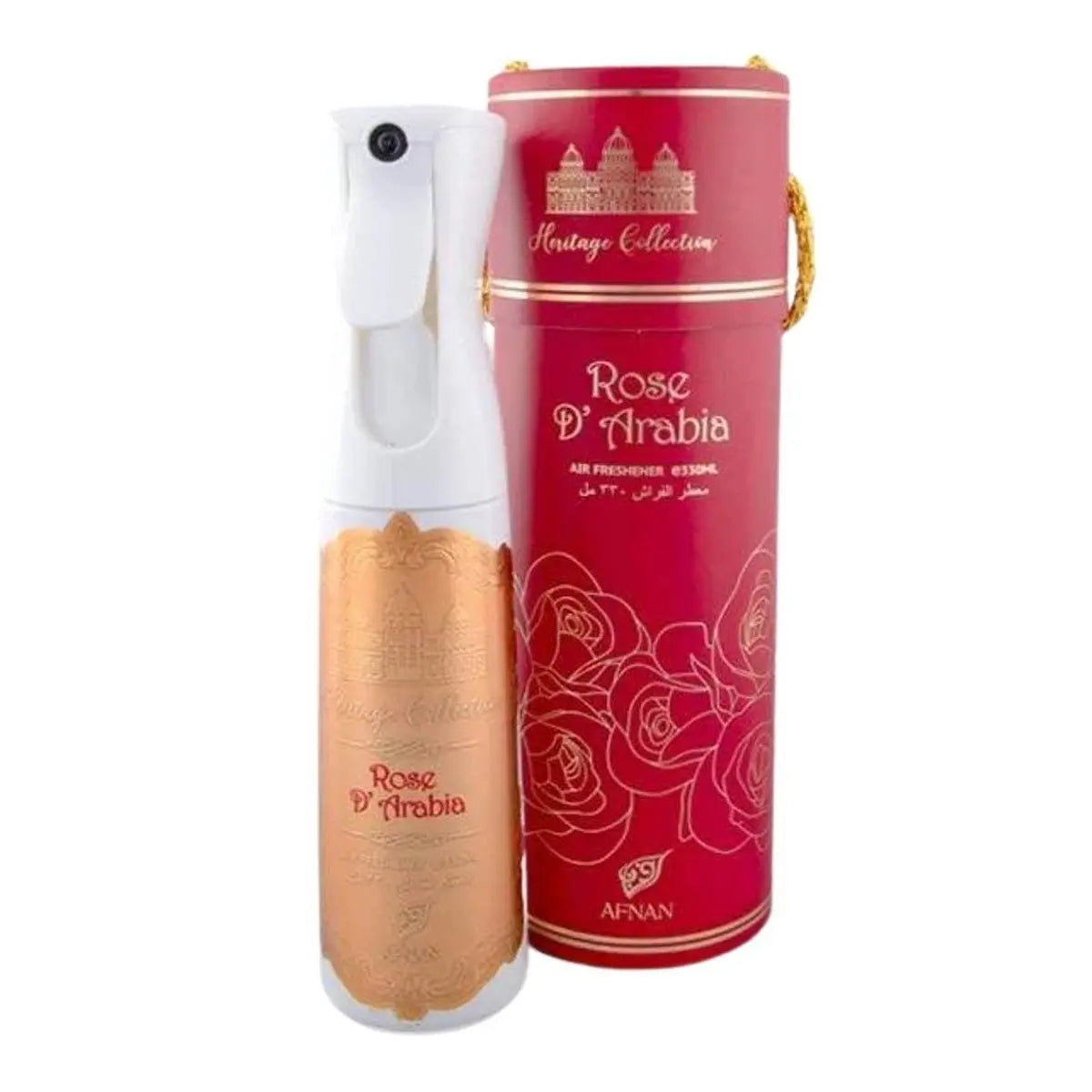 Jag Couture London - New York Afnan Rose D'arabia Air Freshener Spray 300ml Spray