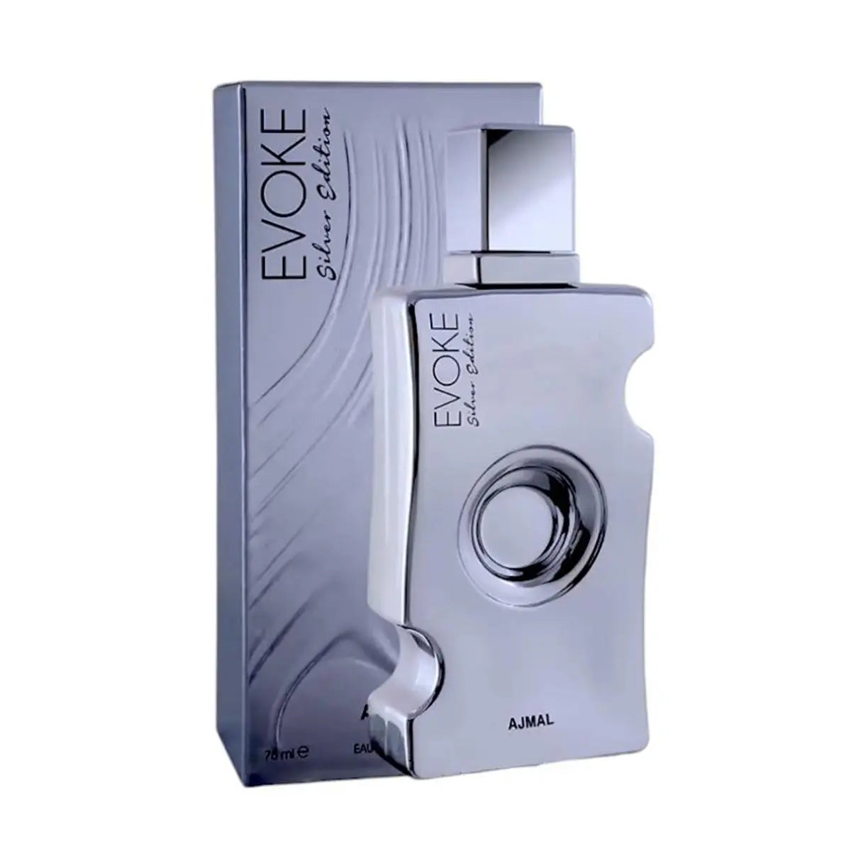 Ajmal Evoke Eau De Parfum Silver Edition 75ml - Jag Couture London - New York
