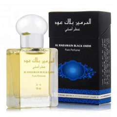 Al Haramain Black Oudh Perfume Puro 15ml Jag Couture London - New York