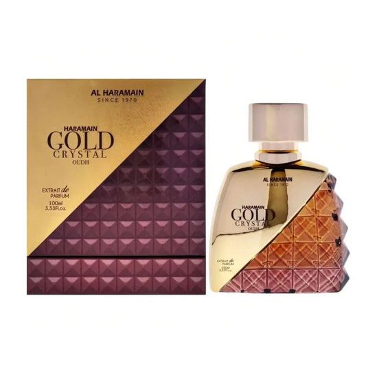 Jag Couture London - New York Al Haramain Gold Crystal Oudh Extracto De Perfume 100ml