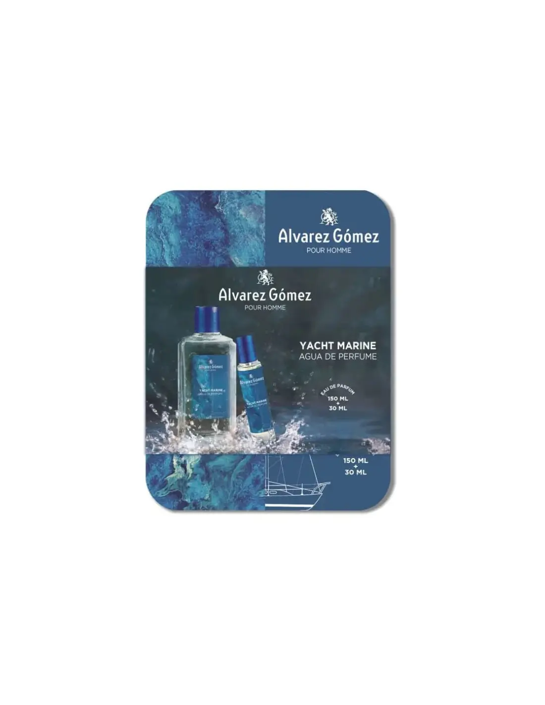 Alvarez Gómez Yacht Marine Lote 2 Piezas Jag Couture London - New York