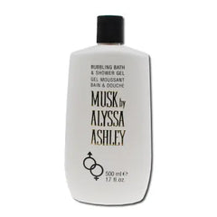 Alyssa Ashley Musk Bubbling Bath and Shower Gel 500ml Jag Couture London - New York