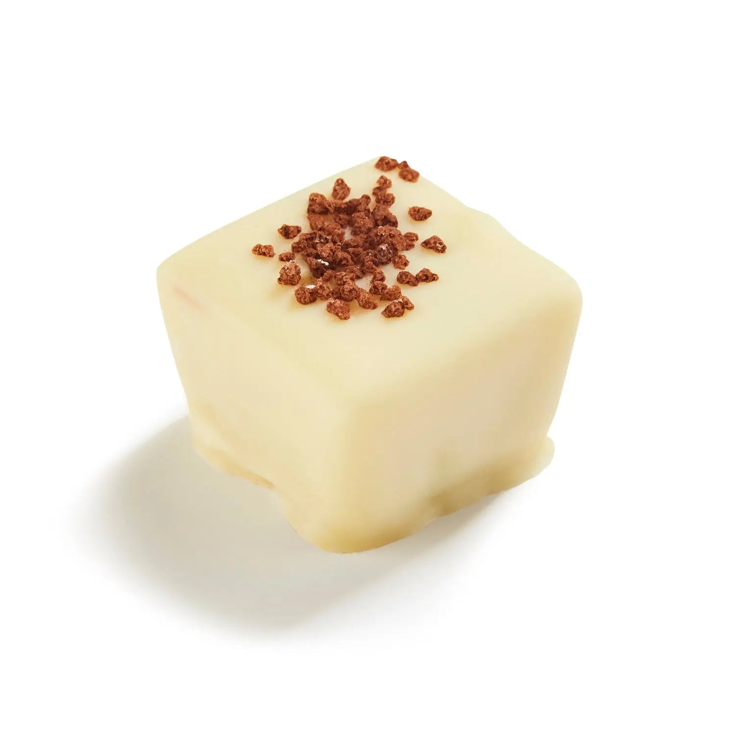 Anton - tiramisu flavoured milk ganache in white chocolate 13.4g Jag Couture London - New York