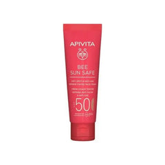 Apivita Bee Sun Anti-Spot & Anti-Age Defense Tinted Face Cream SPF50 50ml Jag Couture London - New York