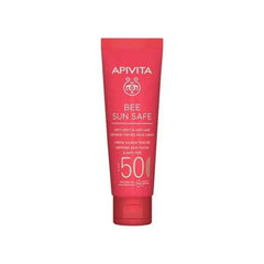 Jag Couture London - New York Apivita Bee Sun Anti-Spot & Anti-Age Defense Tinted Face Cream SPF50 50ml