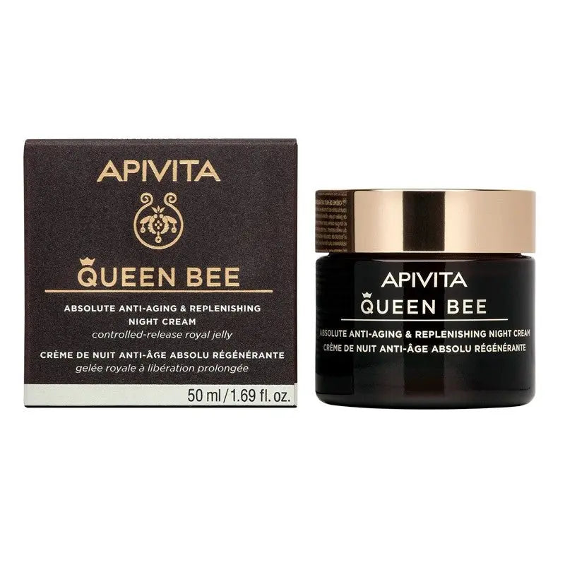 Apivita Queen Bee Night Cream 50ml Jag Couture London - New York