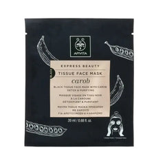 Jag Couture London - New York Apivita Tussue Face Mask Detox & Puridying With Carob 20ml