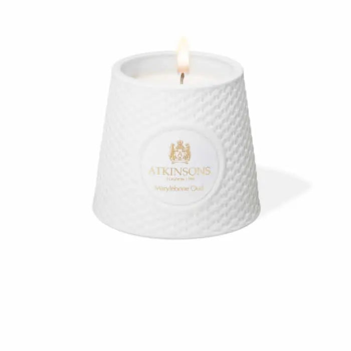 Atkinsons Marylebone Oud Scented Candle 200g Jag Couture London - New York