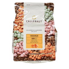 Orange flavoured white chocolate callets - VAT FREE Jag Couture London - New York