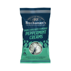 Buchanan's bag of dark chocolate Peppermint Creams