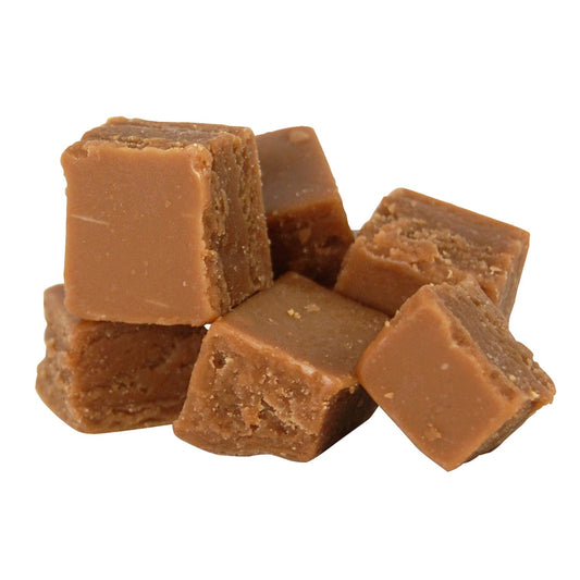 Chocolate fudge - hand broken cubes of flavoured fudge
