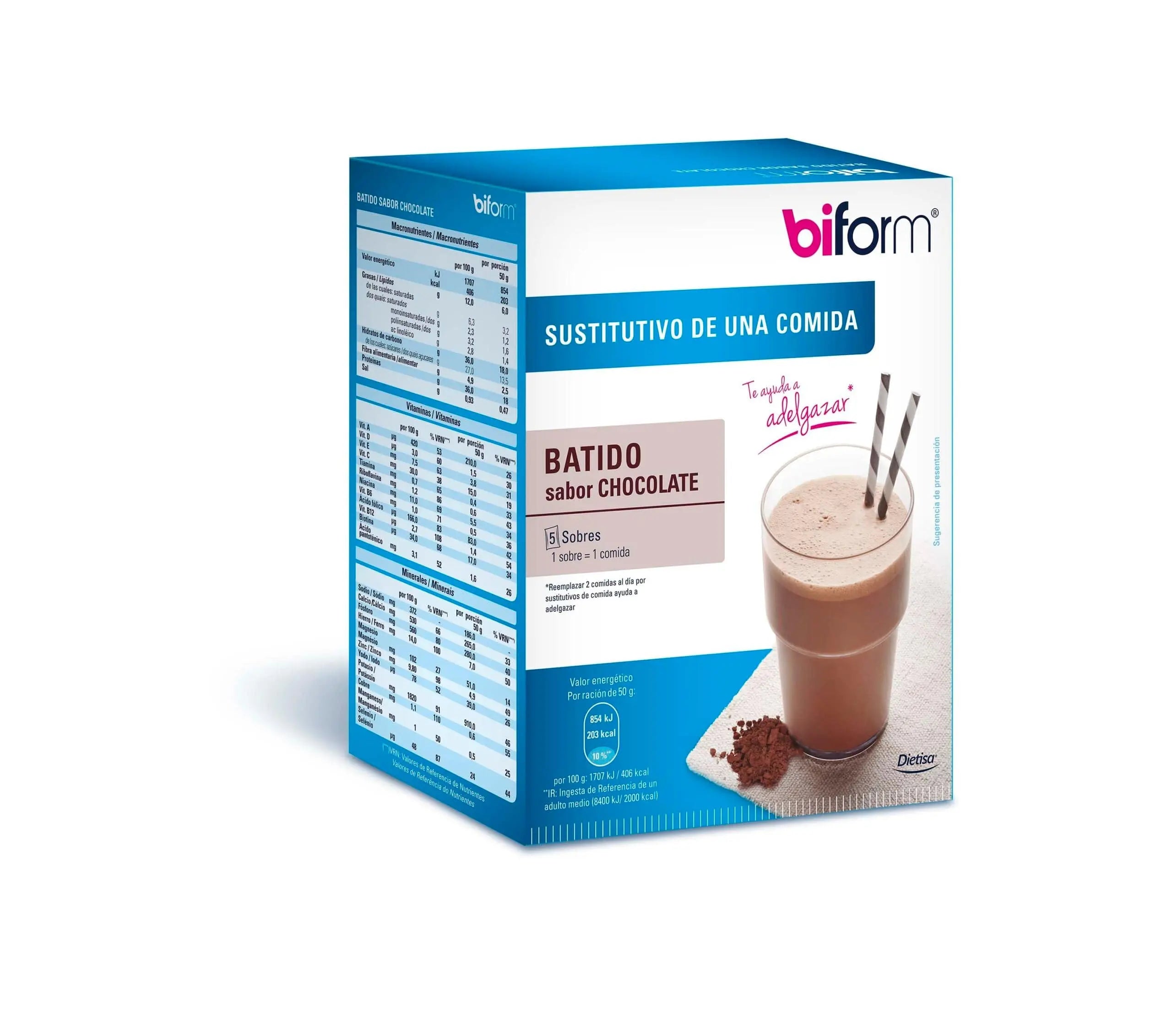 Jag Couture London - New York Biform Batido Chocolate 5 Sobres