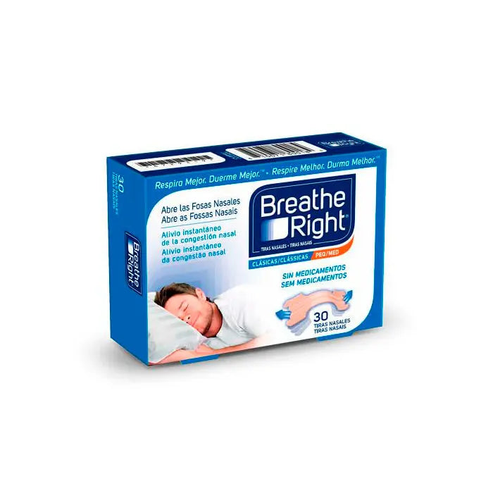 Breathe Right Small Nasal Strips 30U Jag Couture London - New York