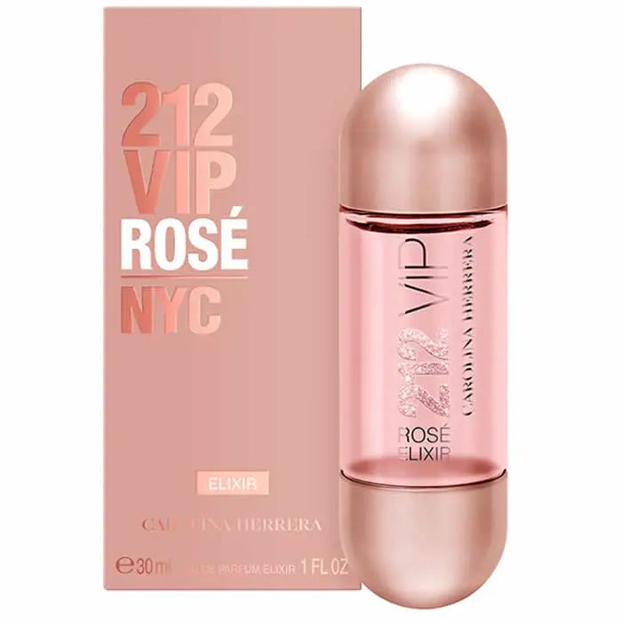 Carolina Herrera 212 Vip Rosé Elixir Eau De Parfum Spray 30ml - Jag Couture London - New York