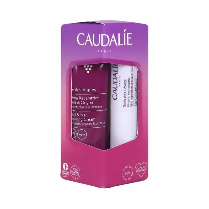 Jag Couture London - New York Caudalie Thé Des Vignes Hand & Nail Cream 30ml + Lip Balm 4.5g