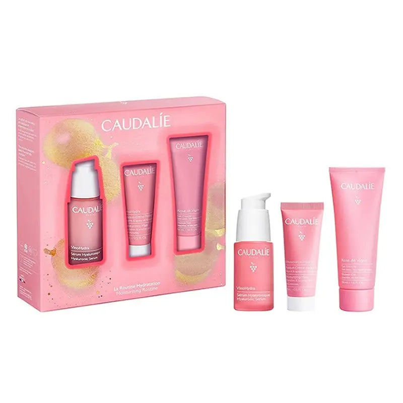 Jag Couture London - New York Caudalie VinoHydra Hyaluronic Serum 30ml Set 3 Pieces