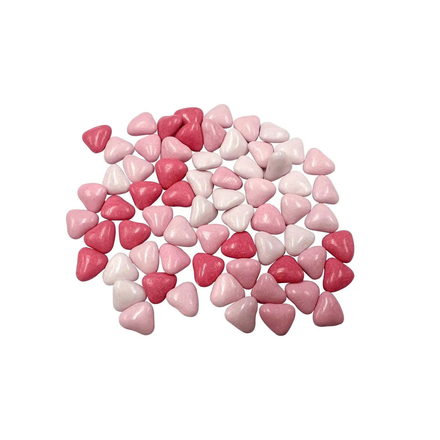 Choco Love Rosa - milk chocolate hearts covered in pink coloured sugar Jag Couture London - New York