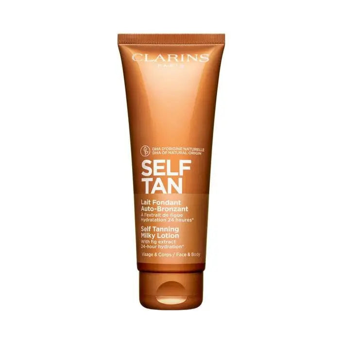 Jag Couture London - New York Clarins Self Tanning Milky Lotion Face And Body 125ml