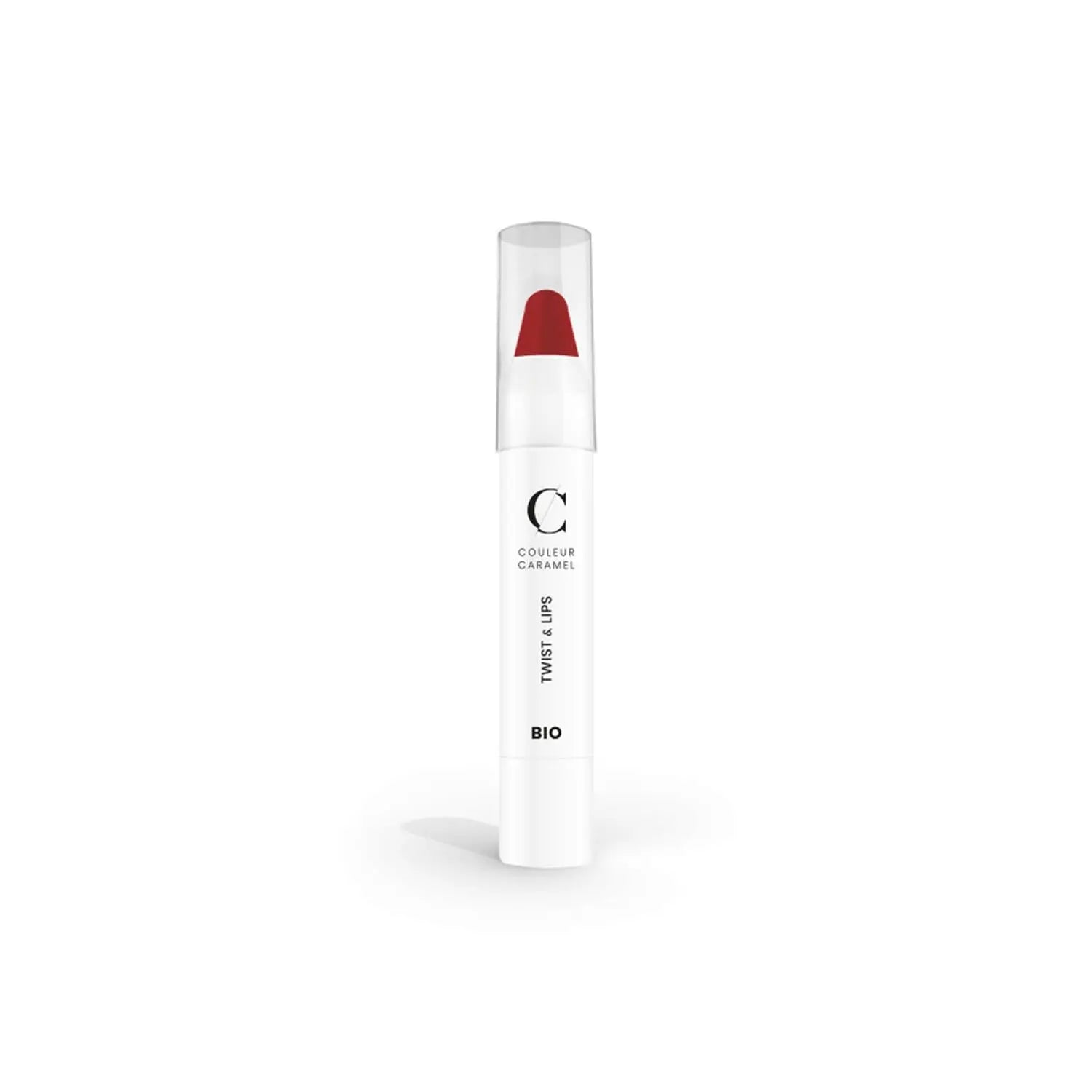 Couleur Caramel Twist y Lips Barra De Labios 407 Glossy Red 1un Jag Couture London - New York