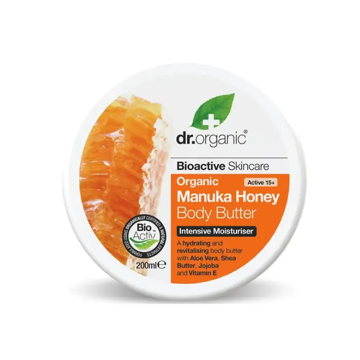 Dr. Organic Manuka Honey Body Butter 200ml Jag Couture London - New York