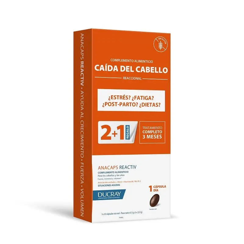 Ducray Anacaps Reactiv 3x30 Capsules Jag Couture London - New York