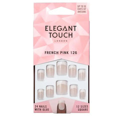Jag Couture London - New York Elegant Touch Natural French Nails 126 Short