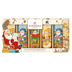 Elves' workshop - chocolate covered marzipan bars Jag Couture London - New York