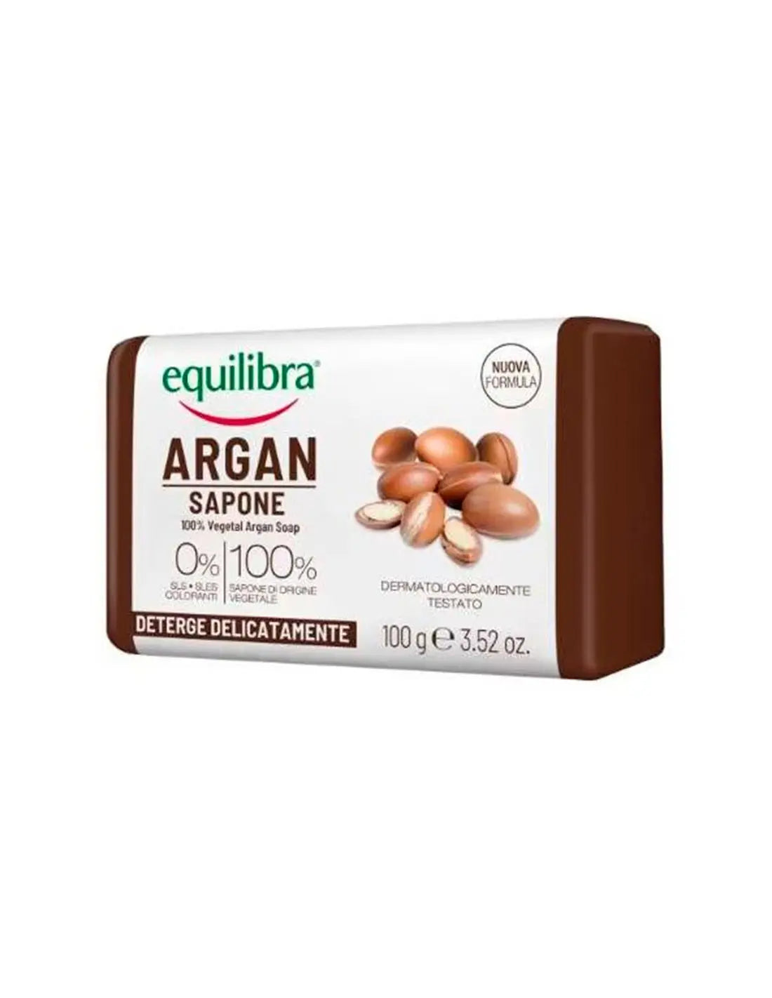 Equilibra Argan 100 Vegetal Soap 100g Jag Couture London - New York