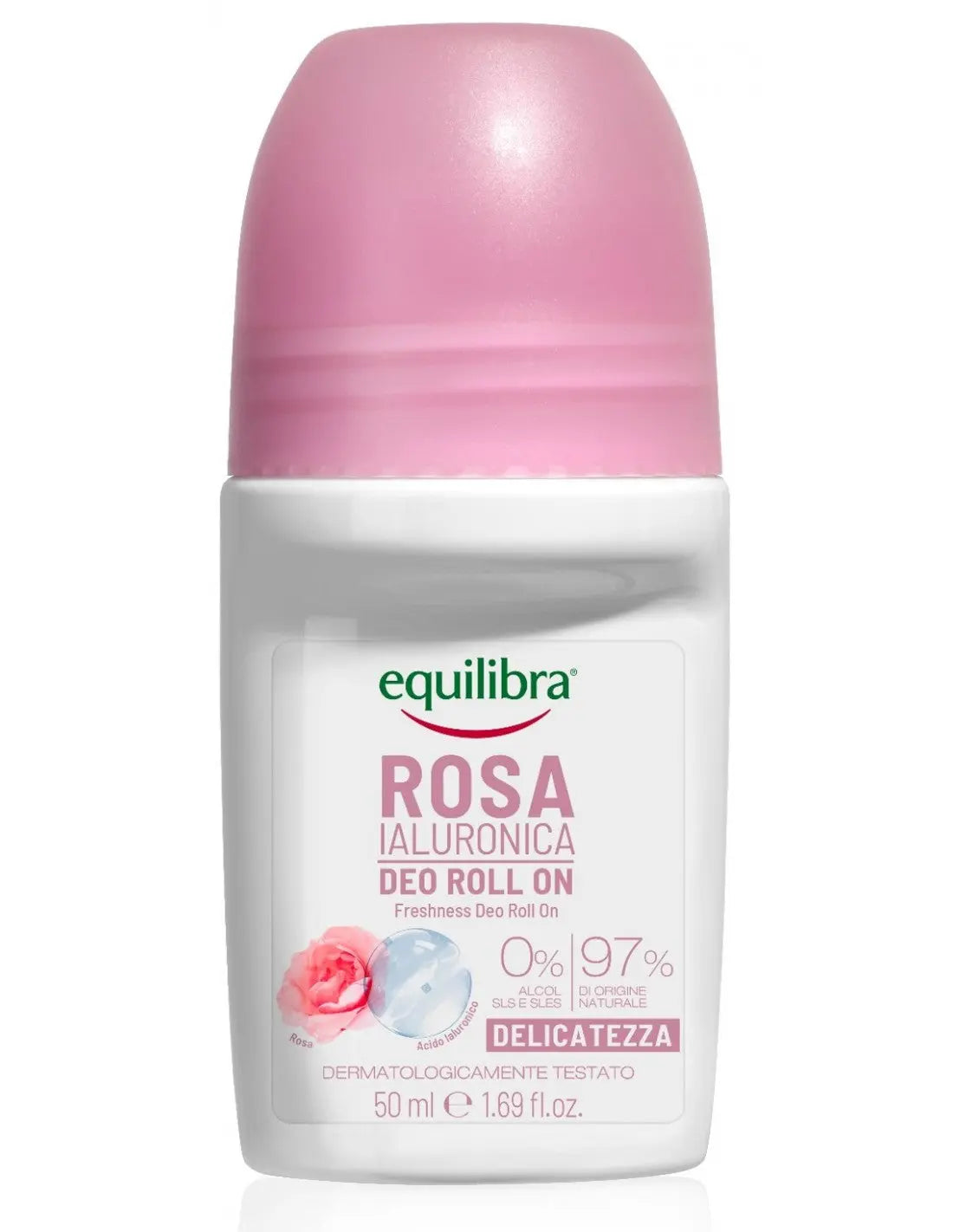 Equilibra Desodorante Rollon Rose Gentle 50ml Jag Couture London - New York