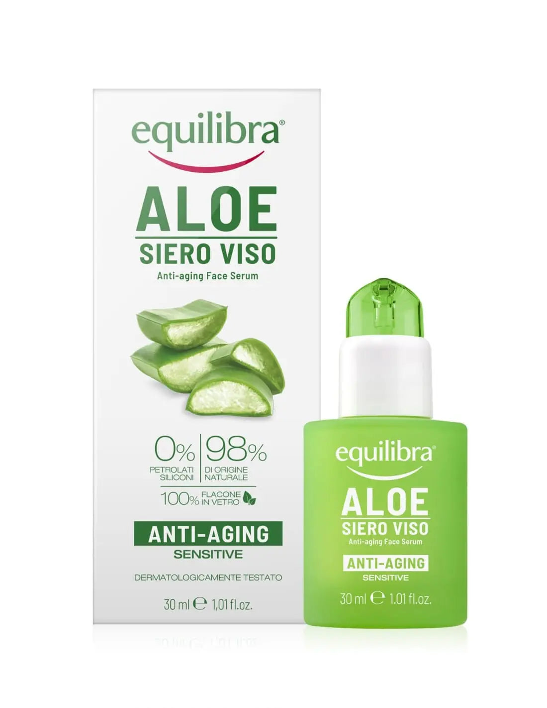 Jag Couture London - New York Equilibra Face Aloe Antiag Ser 30ml