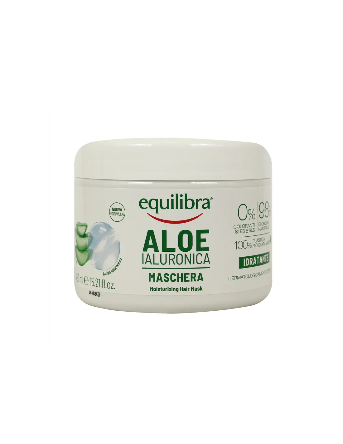 Jag Couture London - New York Equilibra Mask Aloe Hyaluronic Dermo 450