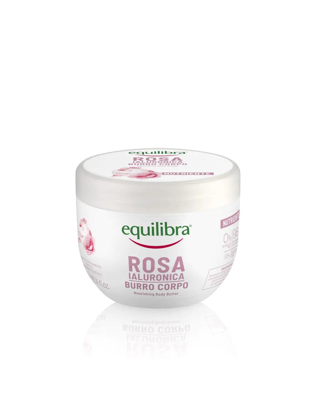 Equilibra Rose Hialuron Body Butter 300 Jag Couture London - New York