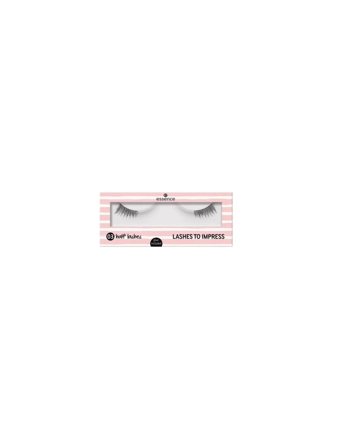 Essence Cosmetics Lashes to Impress Pestañas Artificiales 03-Half Lashes 1 U Jag Couture London - New York
