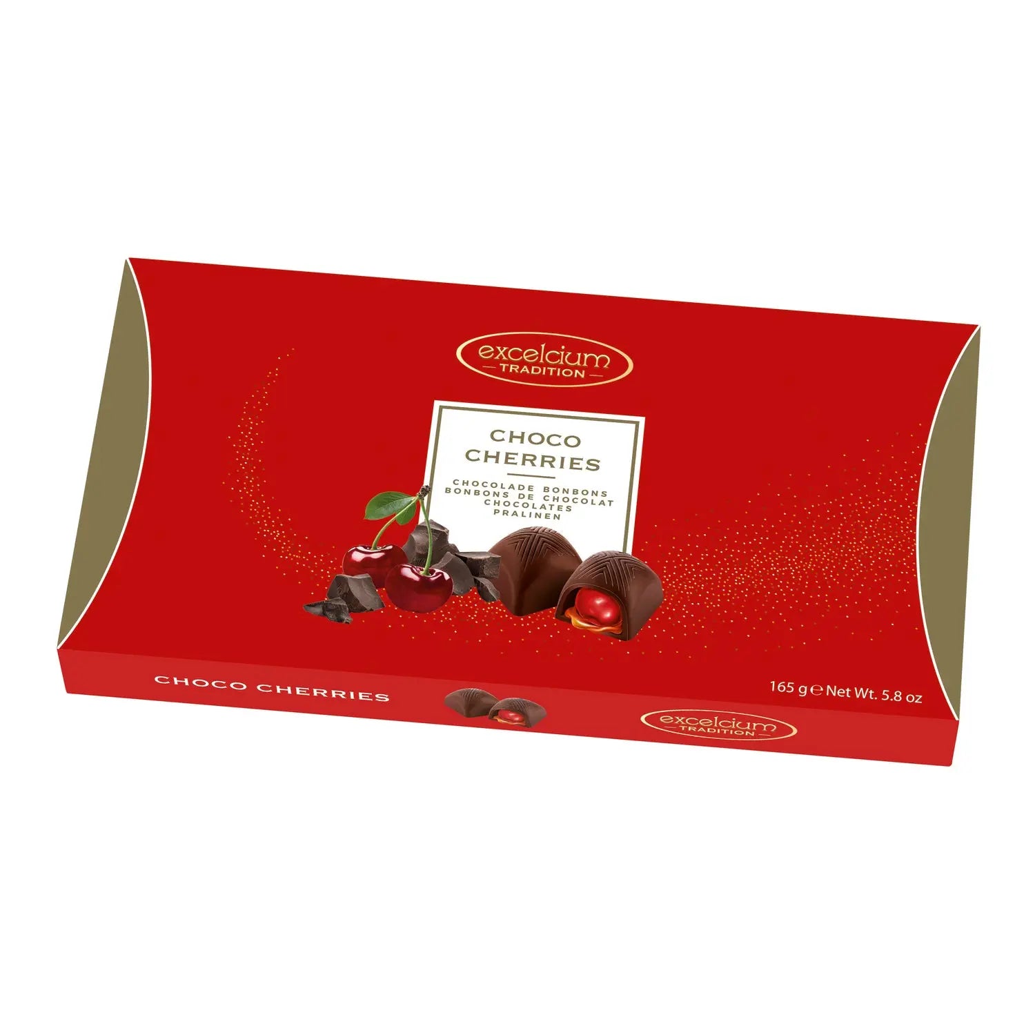 Excelcium Choco cherries - dark chocolate pralines with cherry filling Jag Couture London - New York