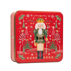 Nutcracker square tin of assorted biscuits - VAT FREE