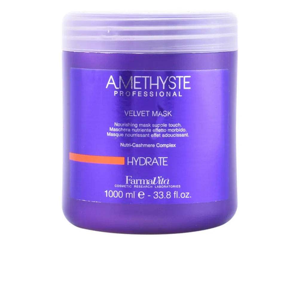 Farmavita Amethyste Hydrate Velvet Mask 1000ml Jag Couture London - New York