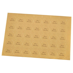 Finest chocolate stickers Jag Couture London - New York