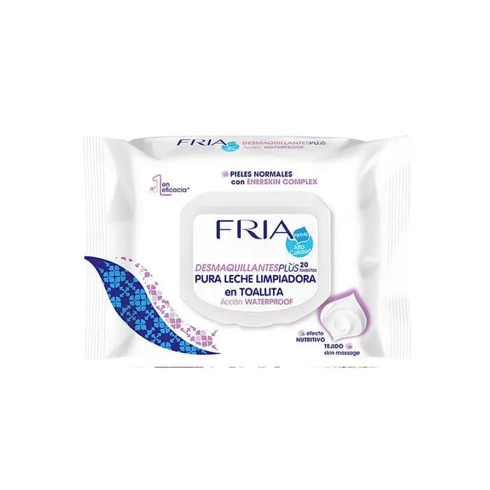 Jag Couture London - New York Fria Desmaquillantes Plus Makeup Remover Wipes 20 Wipes