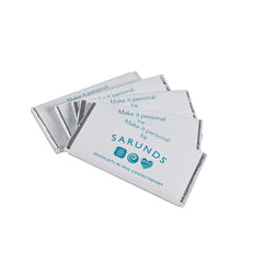 Personalised milk chocolate bar