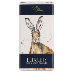 Meg Hawkins Hare design milk chocolate bar