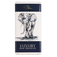 Meg Hawkins Elephant design milk chocolate bar