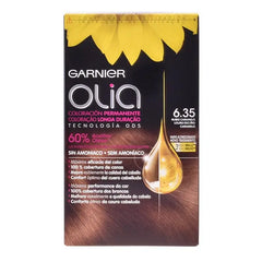 Jag Couture London - New York Garnier Olia Permanent Coloring 6,35 Blond Caramel